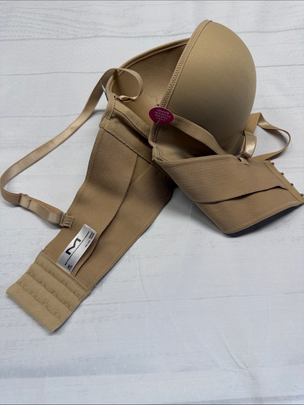 Maidenform NWT Nude Self Expressions Full Support Convertible Strapless Bra 36D - Picture 6 of 9